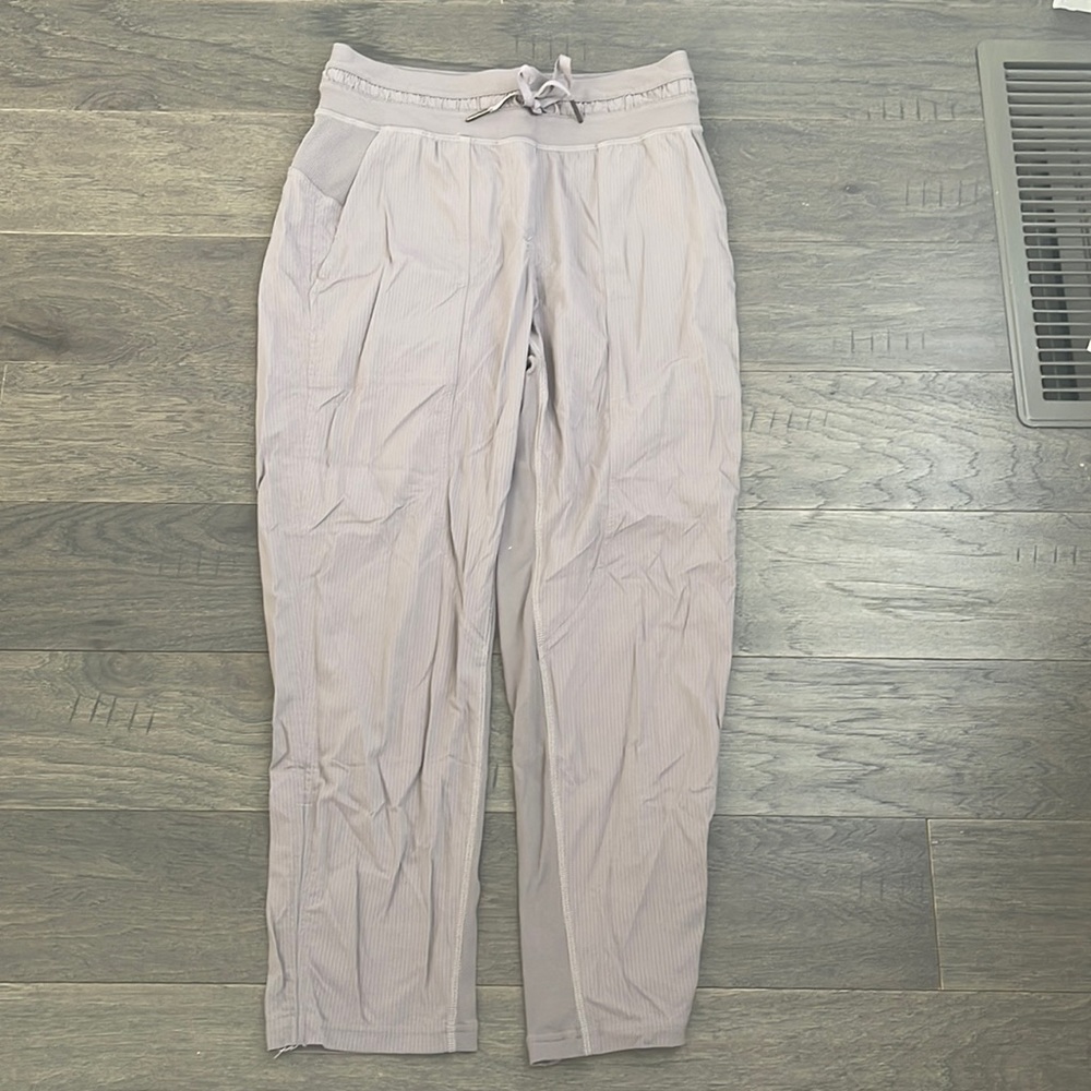 lululemon dance studio mid rise crop 25”- color lavender